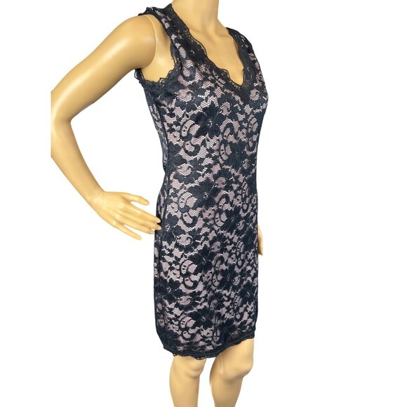 Liberty Love‎ Sleeveless Lace Dress in Black Size Small - Picture 2 of 5